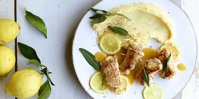 Piccata de veau au citron et à la sauge