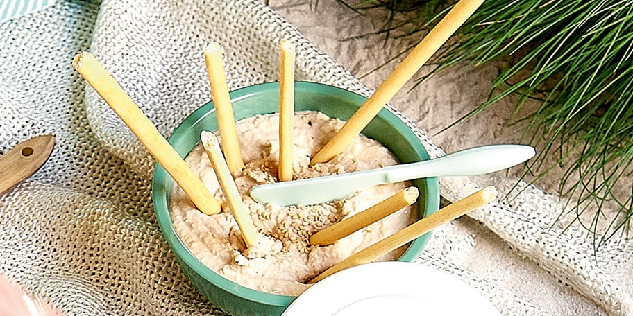 Houmous de thon