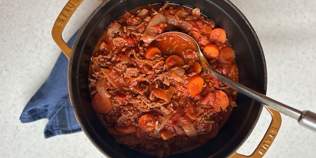 La sauce bolognaise du dimanche soir