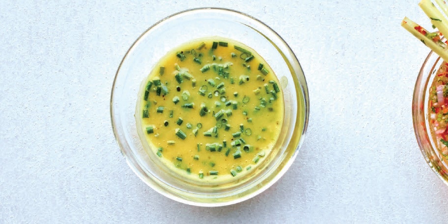 Vinaigrette au miel et à la moutarde