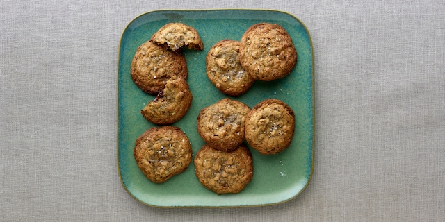 Cookies mi-cuits au Xavies granola