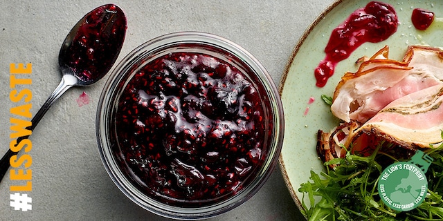 Chutney de fruits rouges