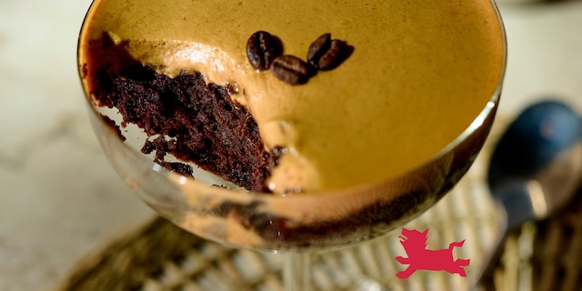Espresso martini brownie