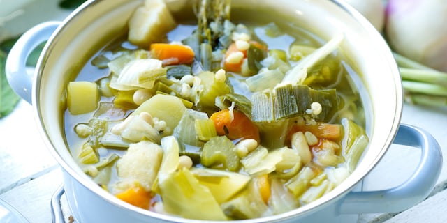 Potée aux 10 légumes et au blé