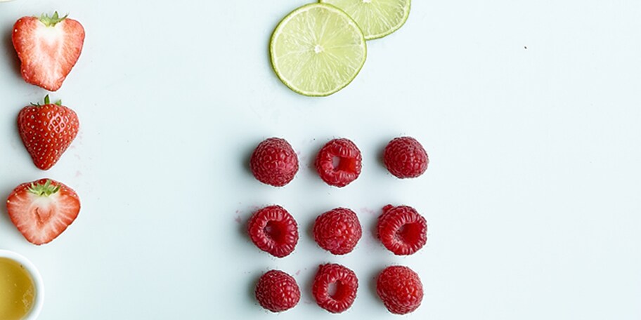 Soupe de framboises
