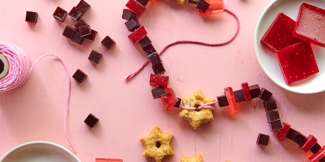 Colliers de sucreries faites maison