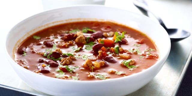 Soupe-repas au chili