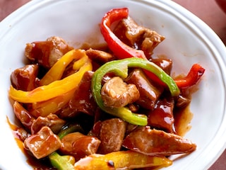 Dés de canard à l’aigre-doux