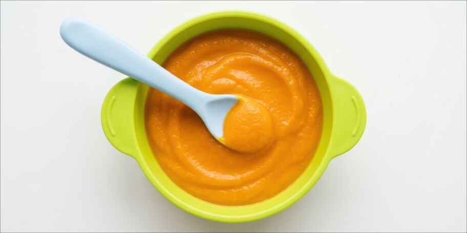 Baby-pastinaakpuree met butternut en quinoa 12-24 maanden