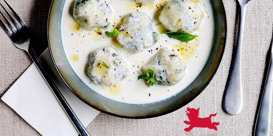 Gnudi aux épinards et au citron