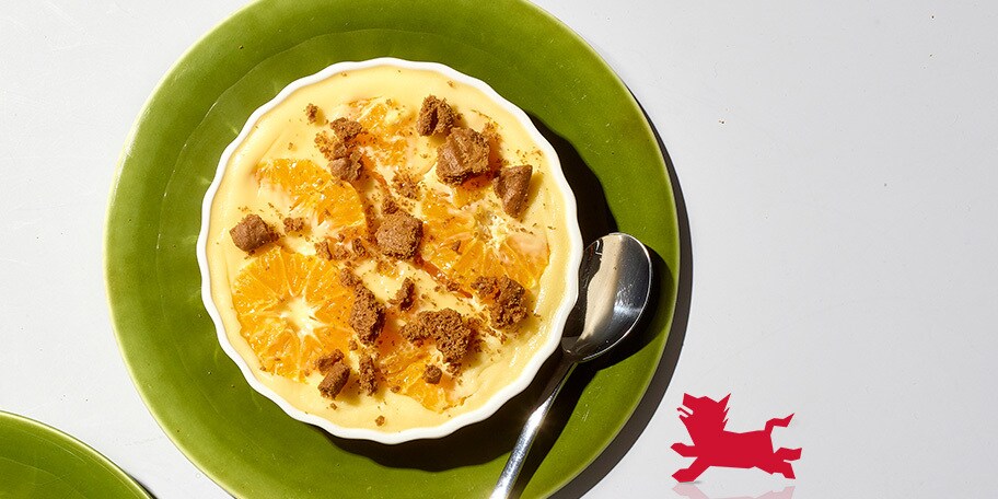 Petits gratins de clémentines aux spéculoos