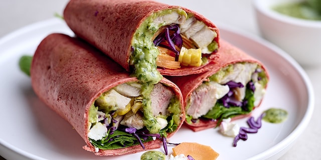 Burrito’s met kip en feta
