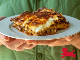 Lasagne met champignons