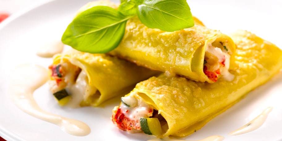 Cannelloni met kreeft