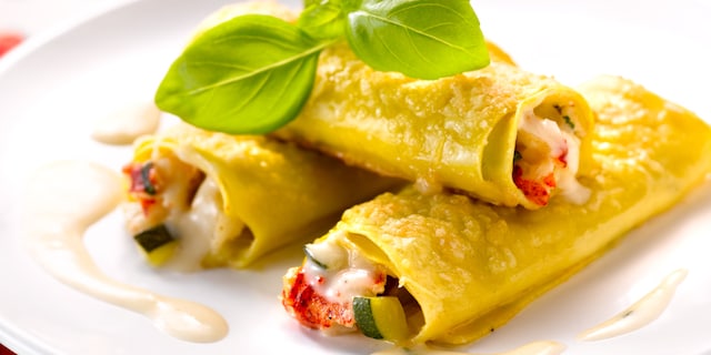 Cannelloni met kreeft