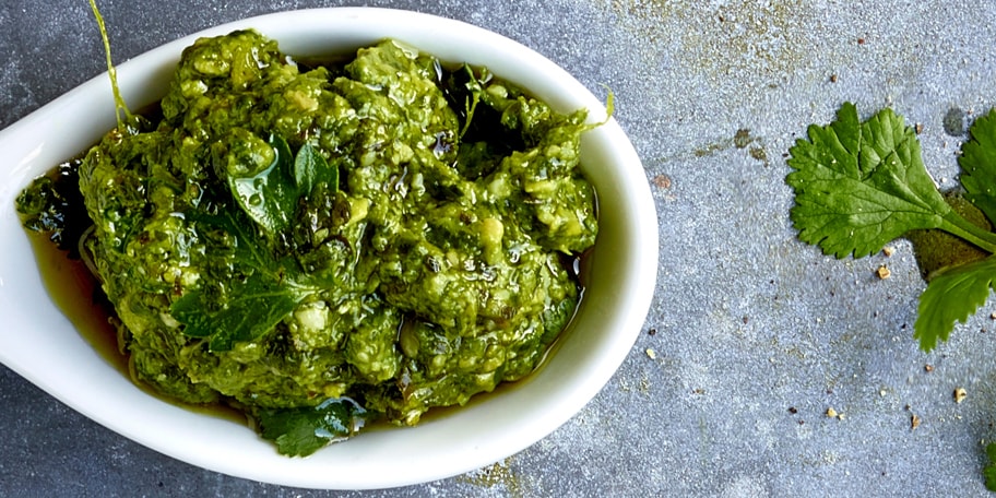 Pesto à la menthe