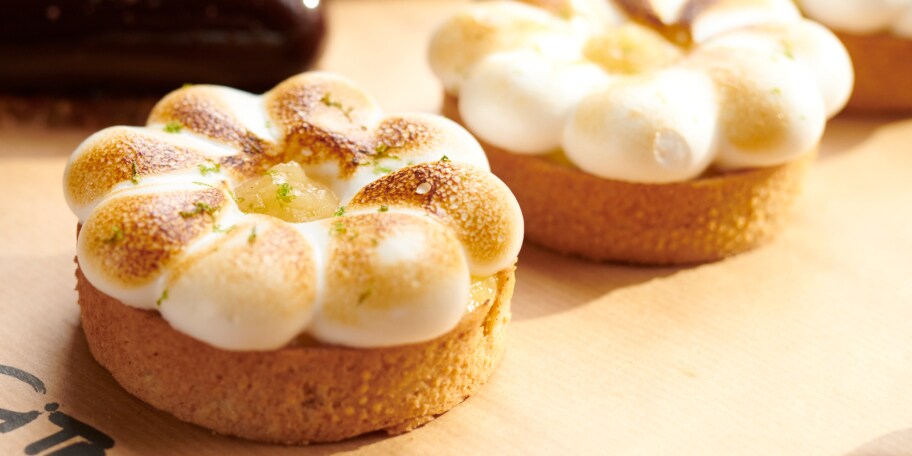 Vegan citroenmeringuetaartjes