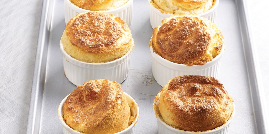 Soufflé classique au gruyère
