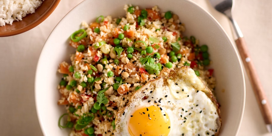 Nasi goreng de chou-fleur