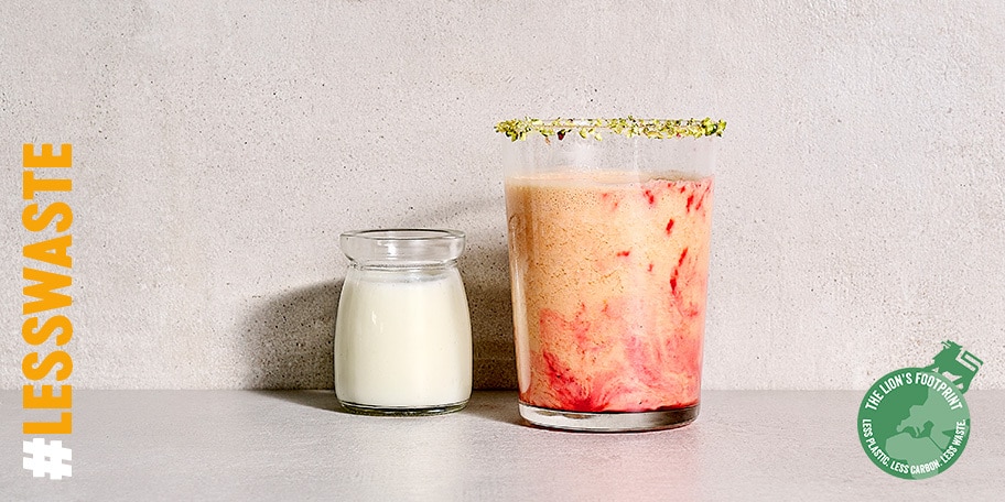 Lassi au lait battu