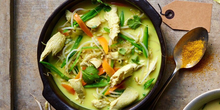 Kalkoencurrysoep