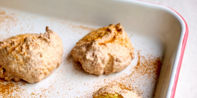 Rochers au coco et au curcuma