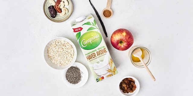 Overnight Oats met Campina Haver