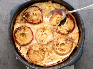 Pommes au four à la ricotta