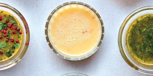 Klassieke vinaigrette met wittewijnazijn