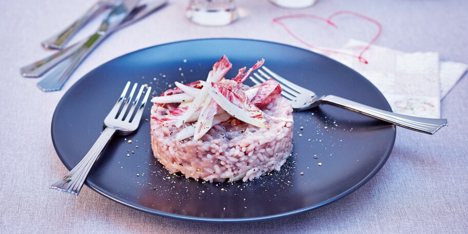Risotto au barolo