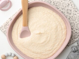 Bloemkoolmousseline met milde curry  