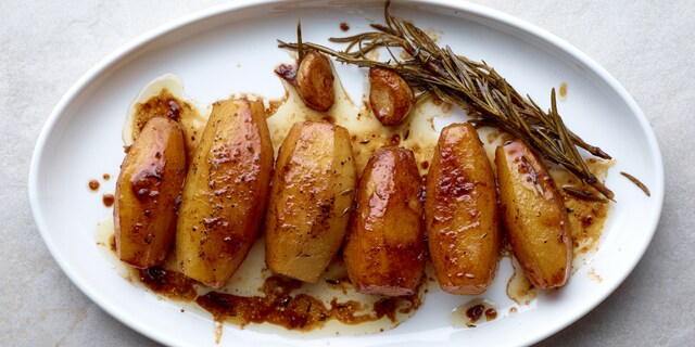 Pommes de terre château fondantes