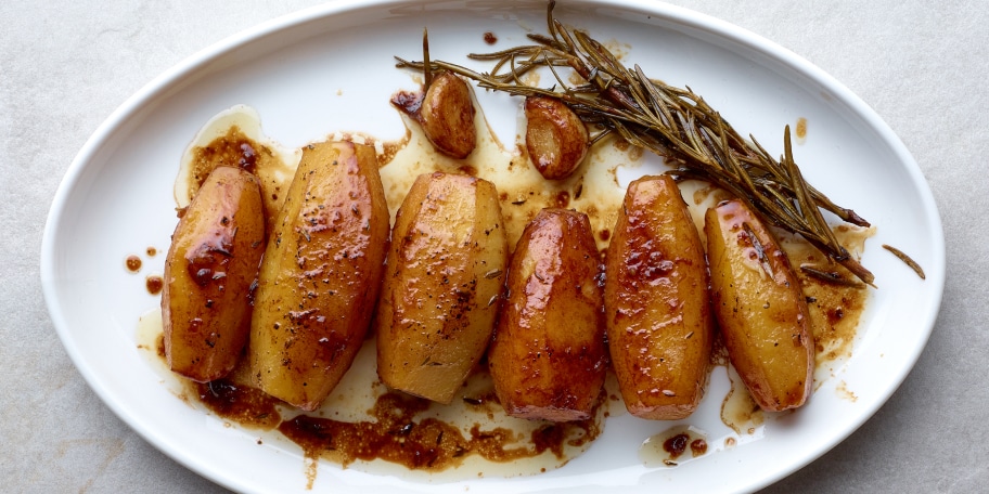 Pommes de terre château fondantes