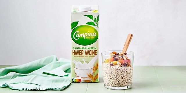 Overnight Oats met Campina Haver