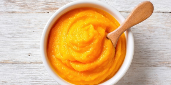 Zoete‑aardappelpuree met rundvlees