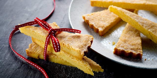 Shortbread met gezouten boter