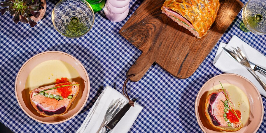 Saumon Wellington avec asperges - Recette par Sofie Dumont