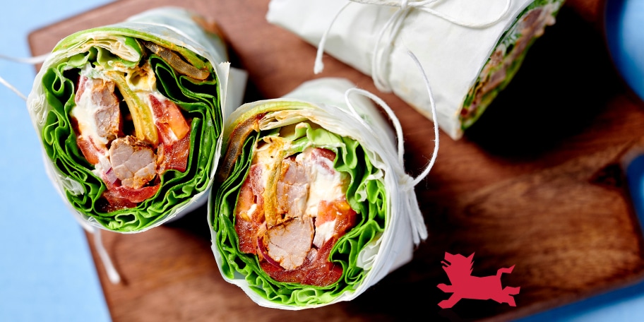 Wraps de laitue au steak grillé