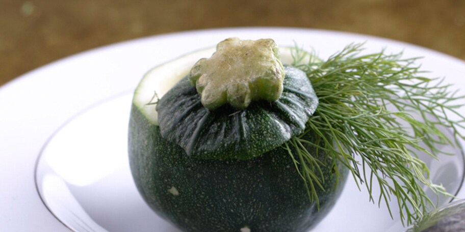 Velouté van courgettes met dille