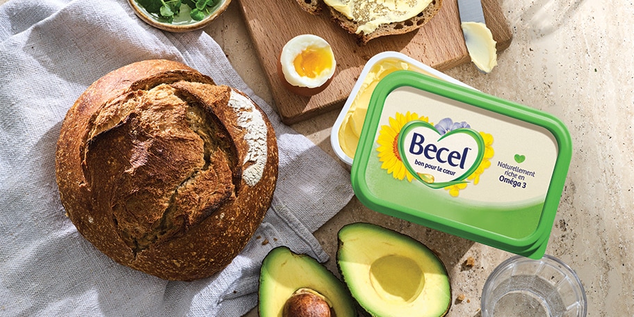 Avocado toast, œufs brouillés et Becel : le trio du bonheur matinal