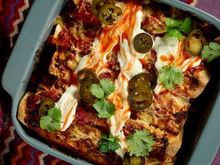 Enchiladas vegetarianas