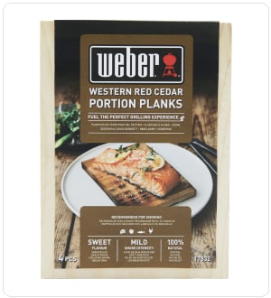 Weber® - Cederhouten rookplanken