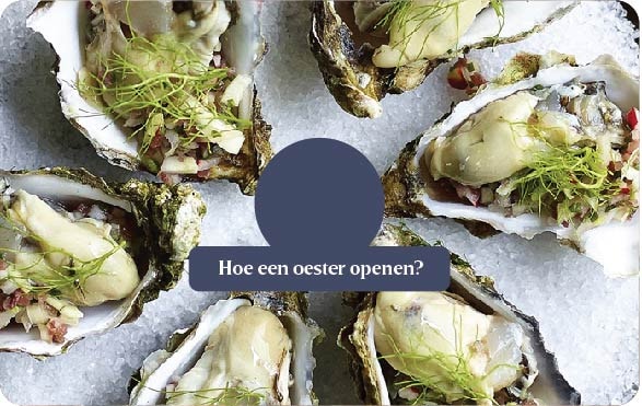 Hoe open je een oester?