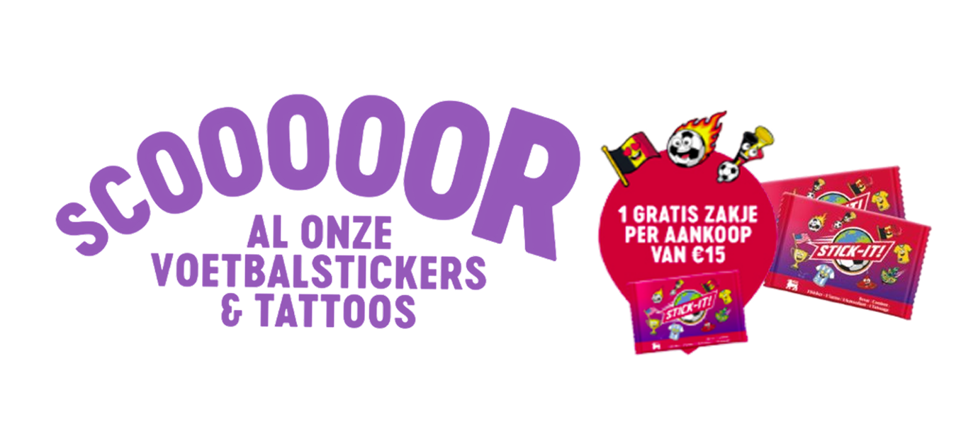 Beleef het WK met Stick-It Delhaize