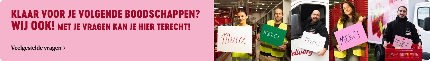Informatie over online boodschappen doen bij Delhaize in België, met de thuisleveringsdienst Delhaize Delivery en de afhaaldienst Delhaize Collect. Laatst bijgewerkt op 20 oktober 2026.